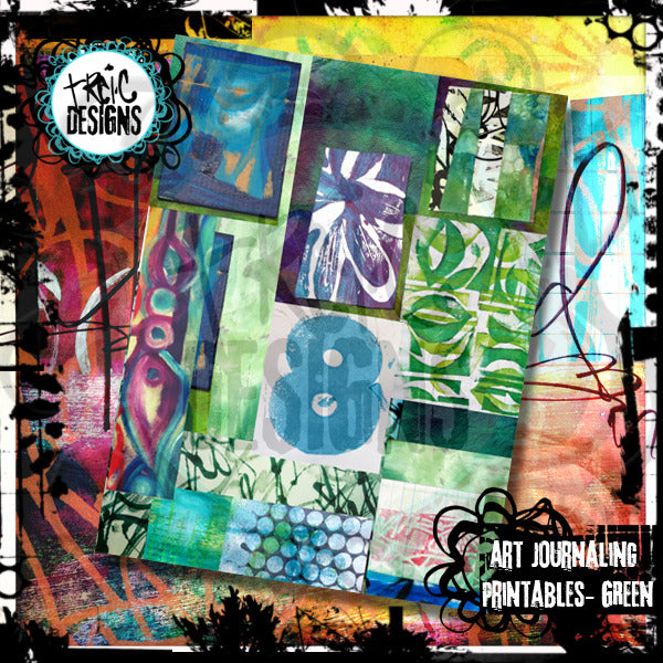 COLLAGE SUPPLIES PACK - Mixed Media - ATCs - SCRAPBOOKING