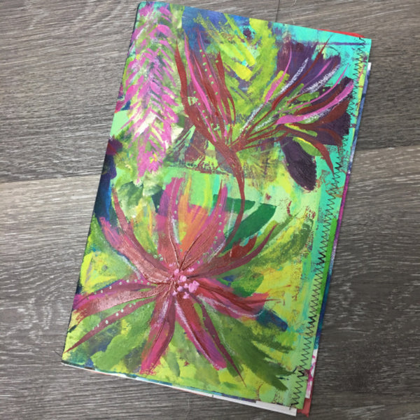 be FREE} FREE spirit handmade art journal - #tracibautistaCOLOR