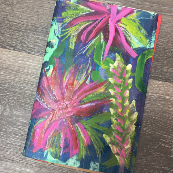 be FREE} FREE spirit handmade art journal - #tracibautistaCOLOR