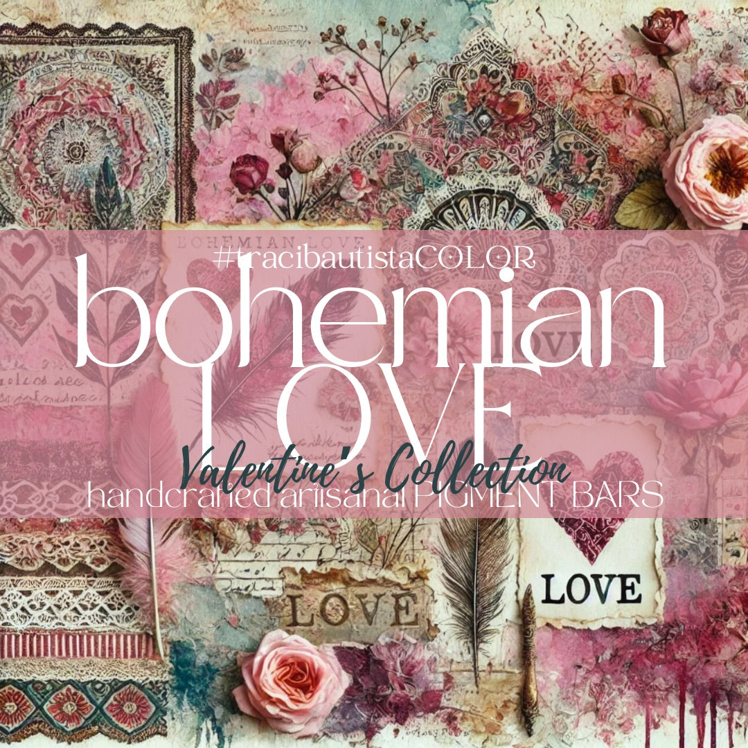 #tracibautistaCOLOR ~ Bohemian LOVE PIGMENT BARS box