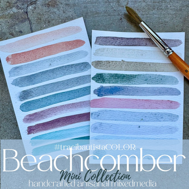 #tracibautistaCOLOR ~ Beachcomber artisanal mini collection